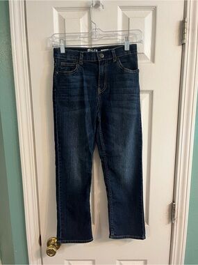 OshKosh B'gosh Dark Blue Straight-Leg Denim Jeans Boys Size 8